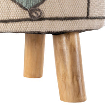Load image into Gallery viewer, Shaggy Diamond Stool
