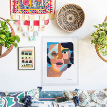 Load image into Gallery viewer, Face 4 Art Print by Justina Blakeney®