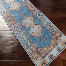 Load image into Gallery viewer, Sky Blue Runner Rug