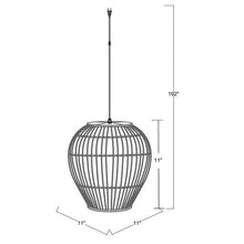Load image into Gallery viewer, Rattan Lighting Pendant
