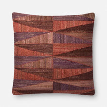 Load image into Gallery viewer, Mulberry Harlequin Pillow by Justina Blakeney® X Loloi
