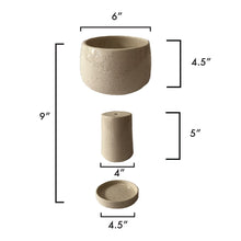 Load image into Gallery viewer, Kaya 3-Piece Ceramic Planter by Justina Blakeney®

